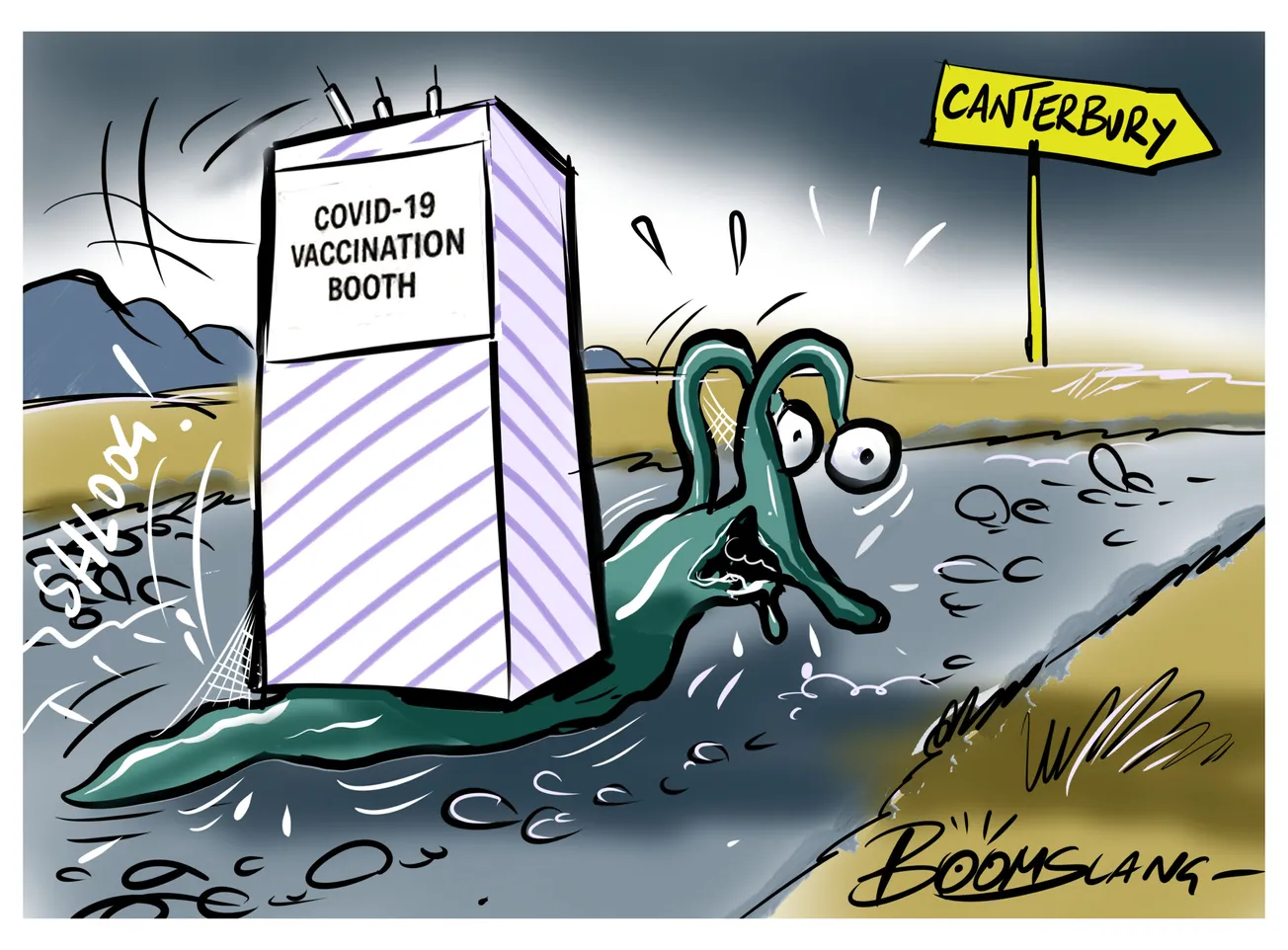 Free Taste: Cartoon by BoomSlang