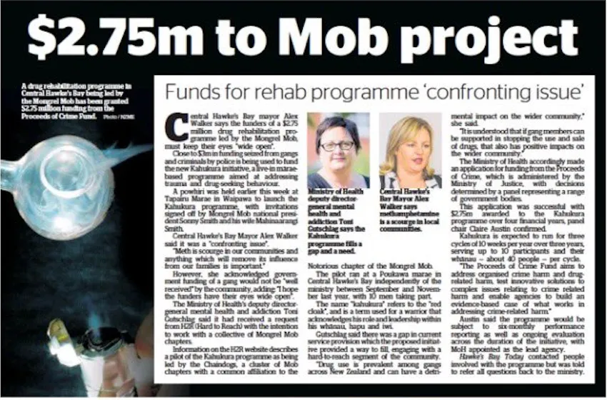 Funding the Mob a Sick Joke