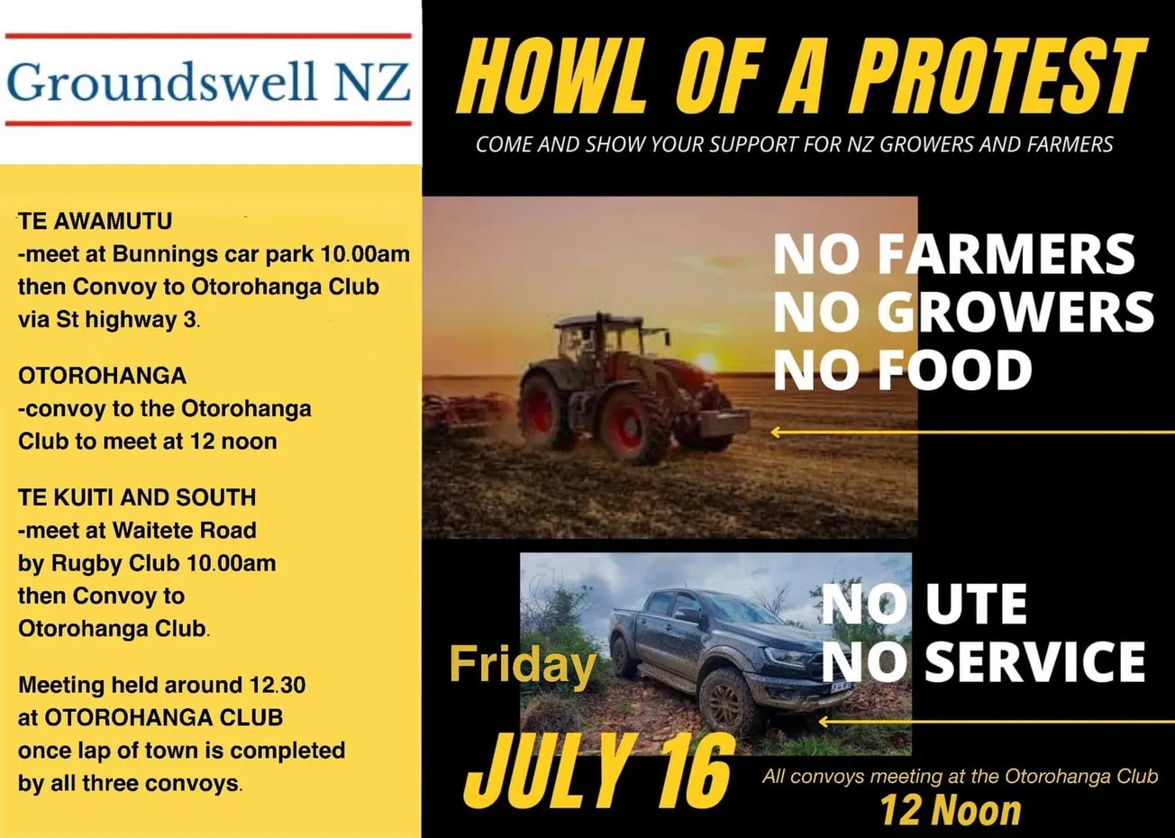 Come and Show Your Support for NZ Growers and Farmers