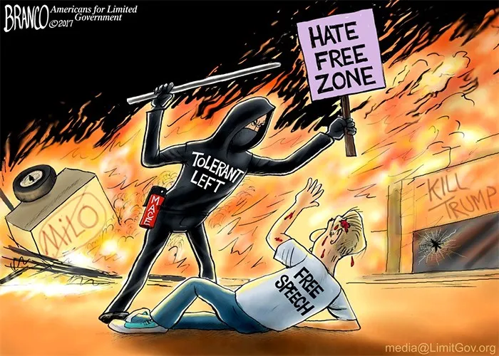 Violence in the Name of Ideology Is the Polar Opposite of Free Speech