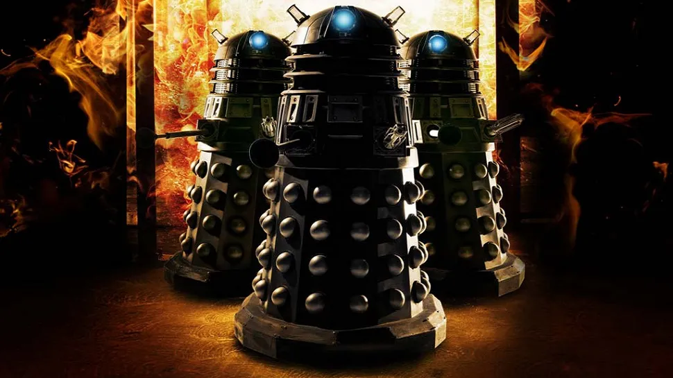 A Demented Dalek Screeching ‘Eliminate…eliminate’