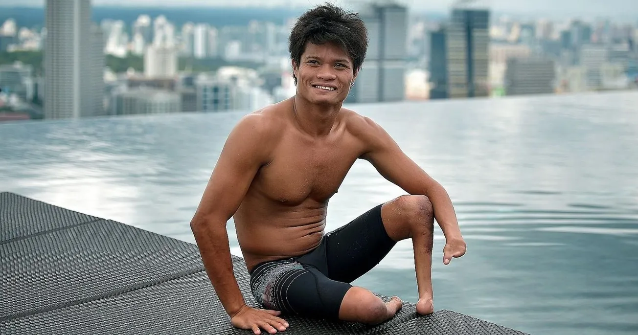 Meet the Champion Swimmer Who Lost His Legs in a ‘Botched’ Abortion