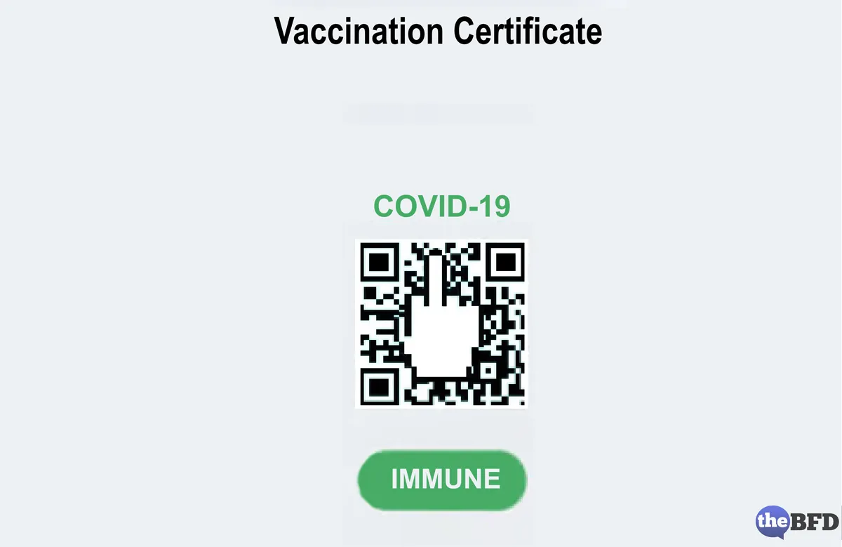 Vaccination Certificate