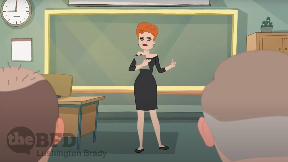 Pauline Hanson Animates Politics – Literally
