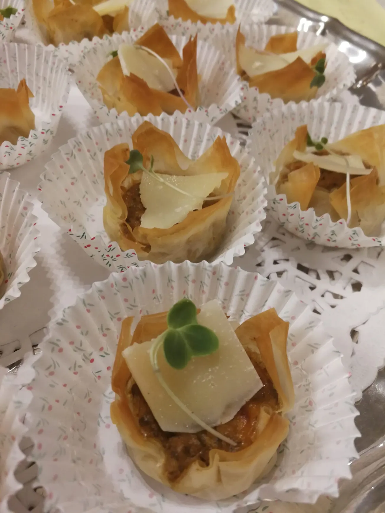 The BFD Food Column: Phyllo Mushroom Baskets