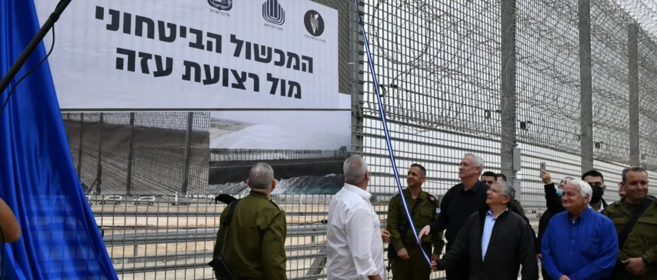 Israel Completes New Security Barrier on Gaza Border