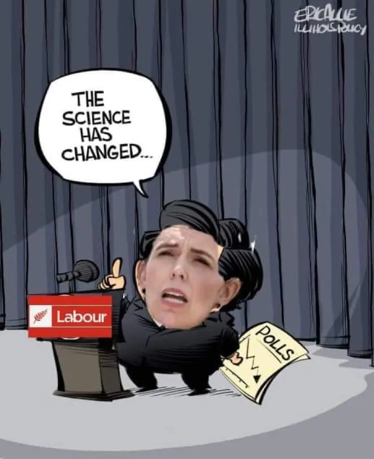 Jacinda Drop the Mandates Now