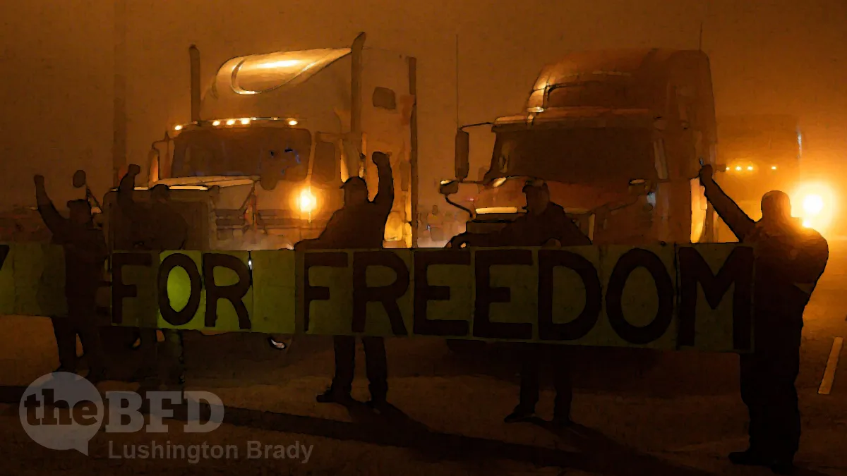 Freedom Convoy Hit From Both Sides