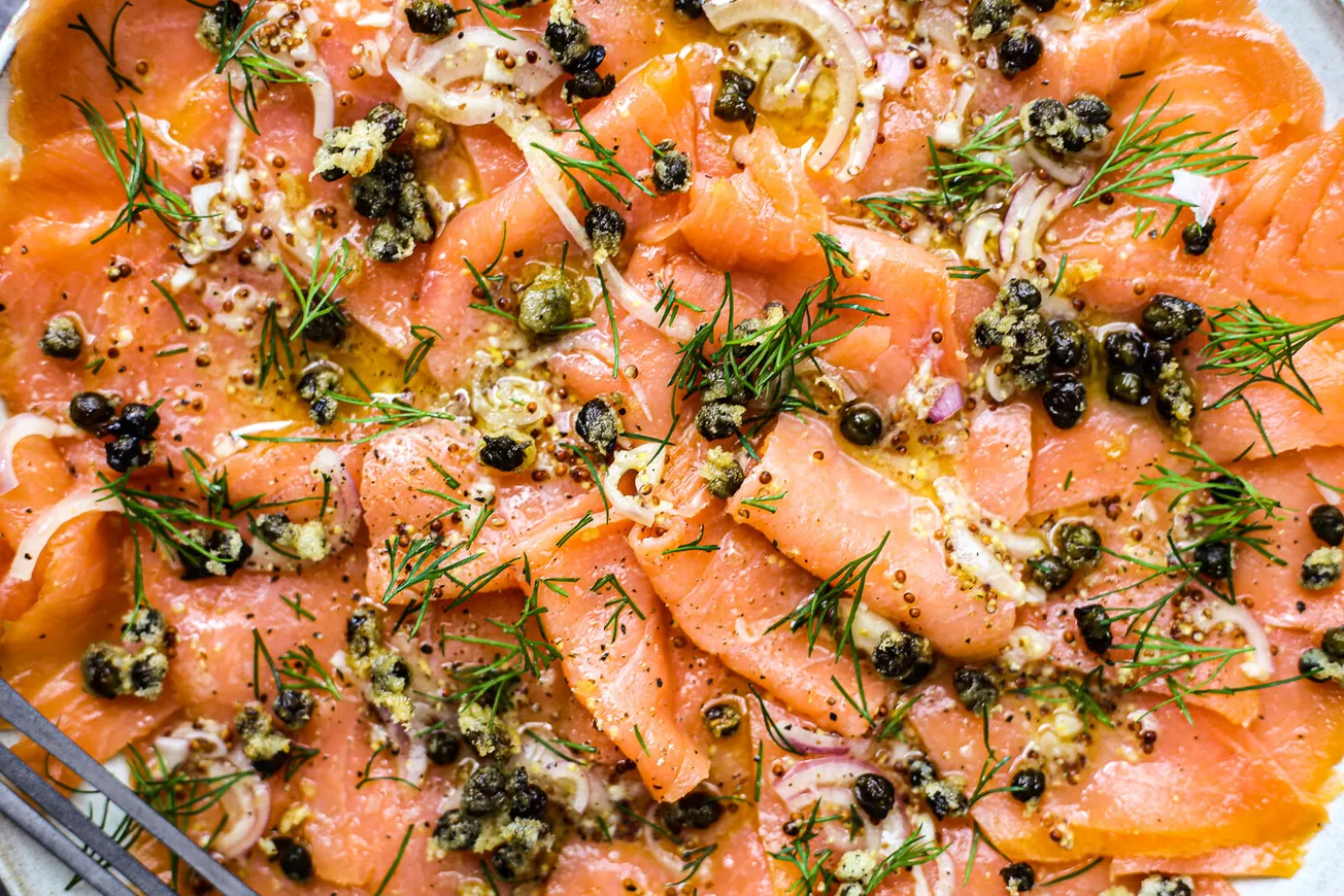 The BFD Food Column: Carpaccio of Salmon