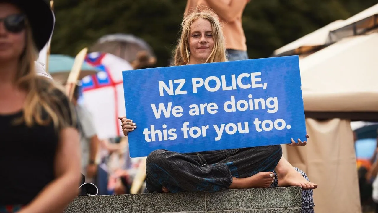 Police Raid Freedom Village, Wellington, NZ