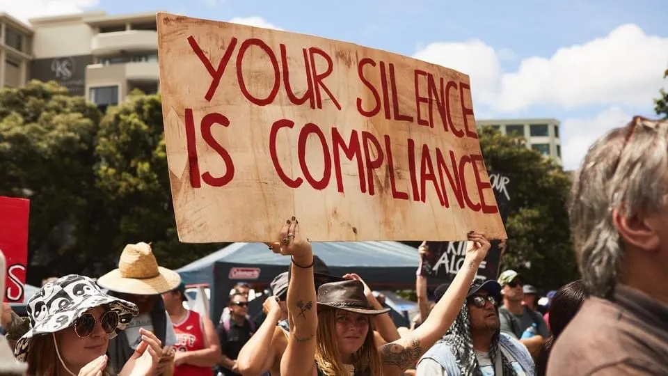 Police Abandon Values, Move In on Protestors