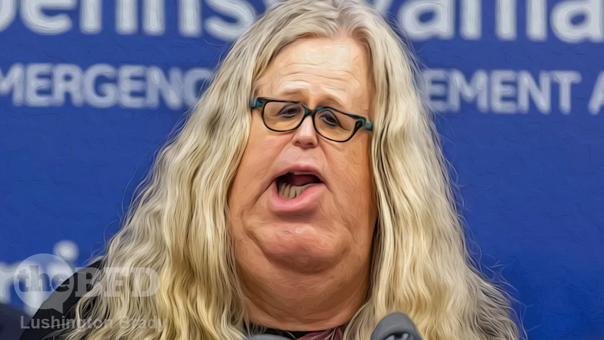 Man in Dress Dubs Women ‘Egg Producers’