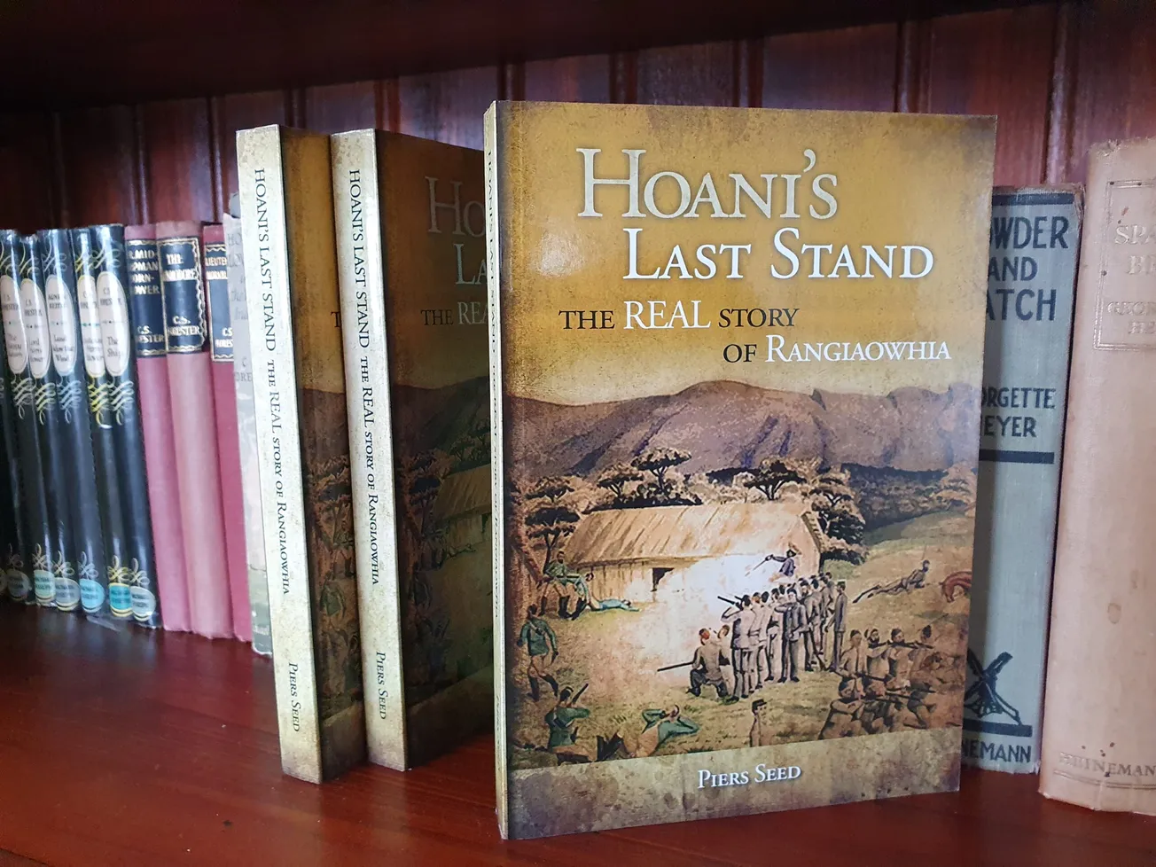 The Three Winners of a Copy of ‘Hoani’s Last Stand’ Are…