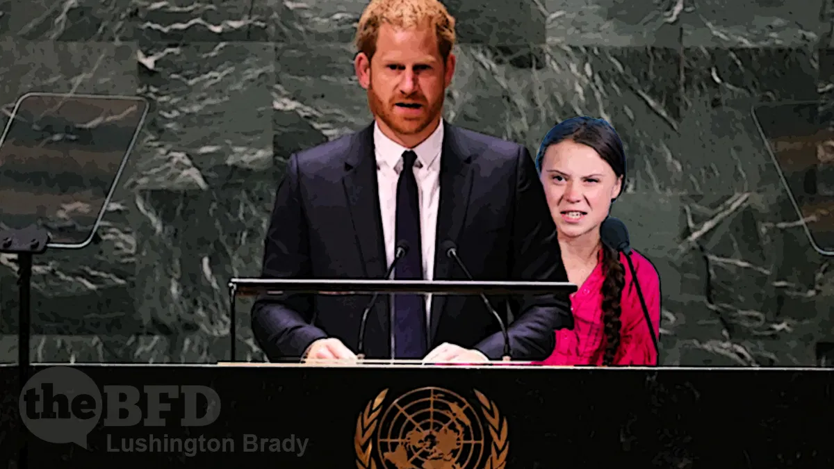 Rich Bloke Tells Us Plebs to Save the Planet