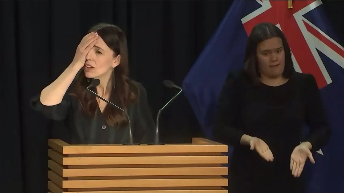 Ardern Hoist by Her Own Petard