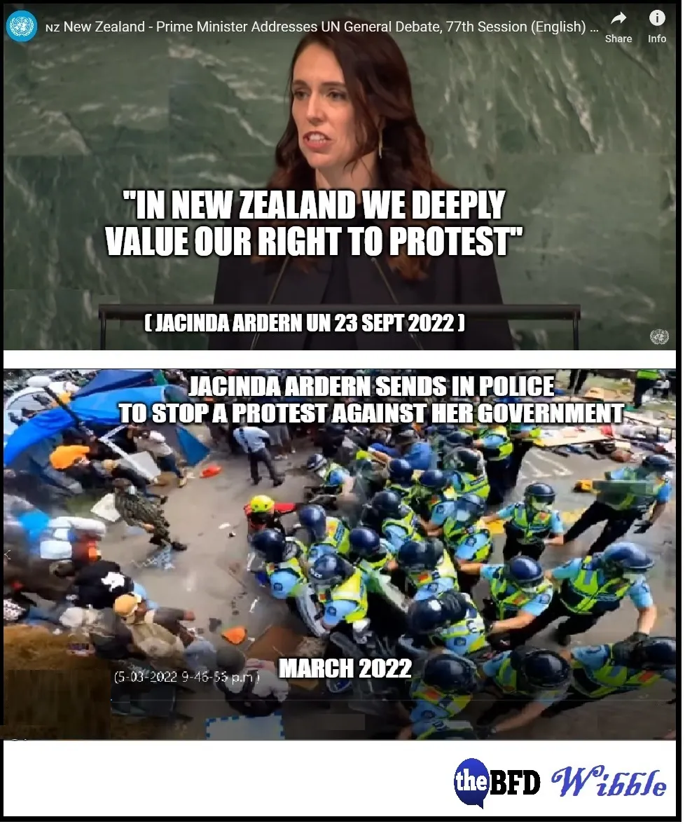 Ardern – Hypocrisy 101