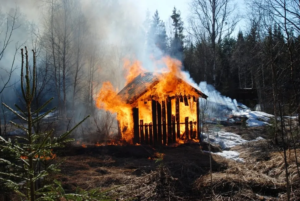 Burning Down the Huts