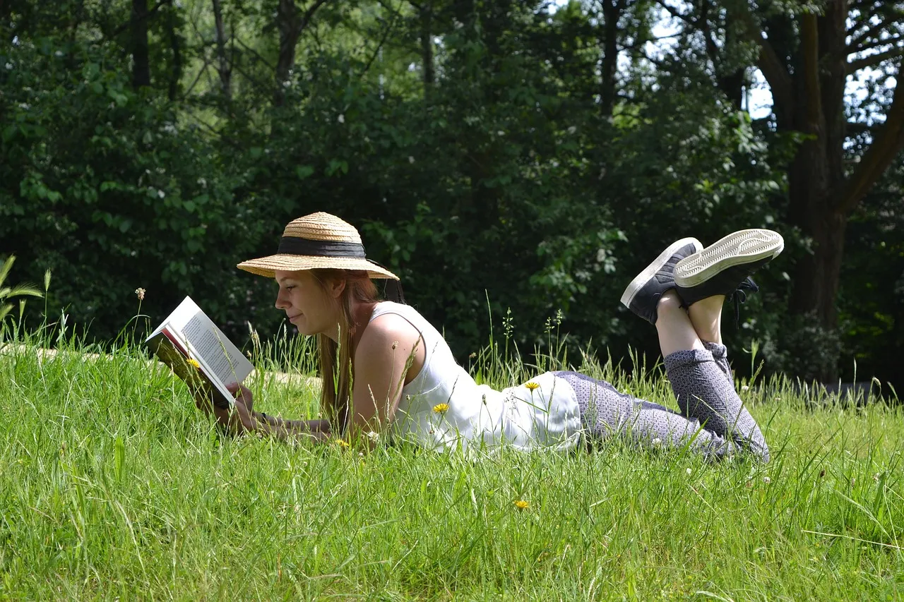 reading book, girl, read