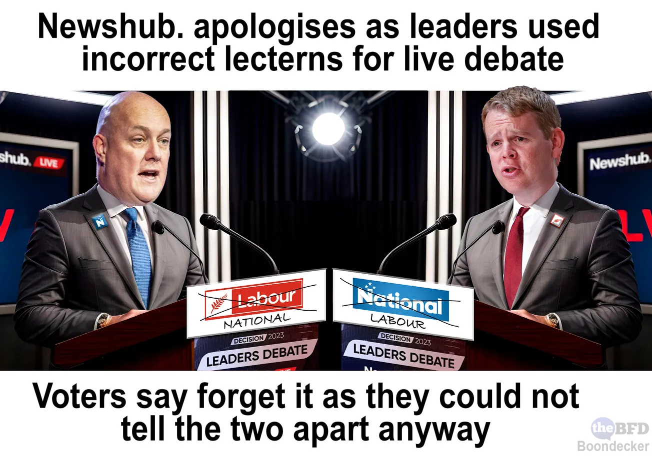 The Second Hipkins/Luxon Debate