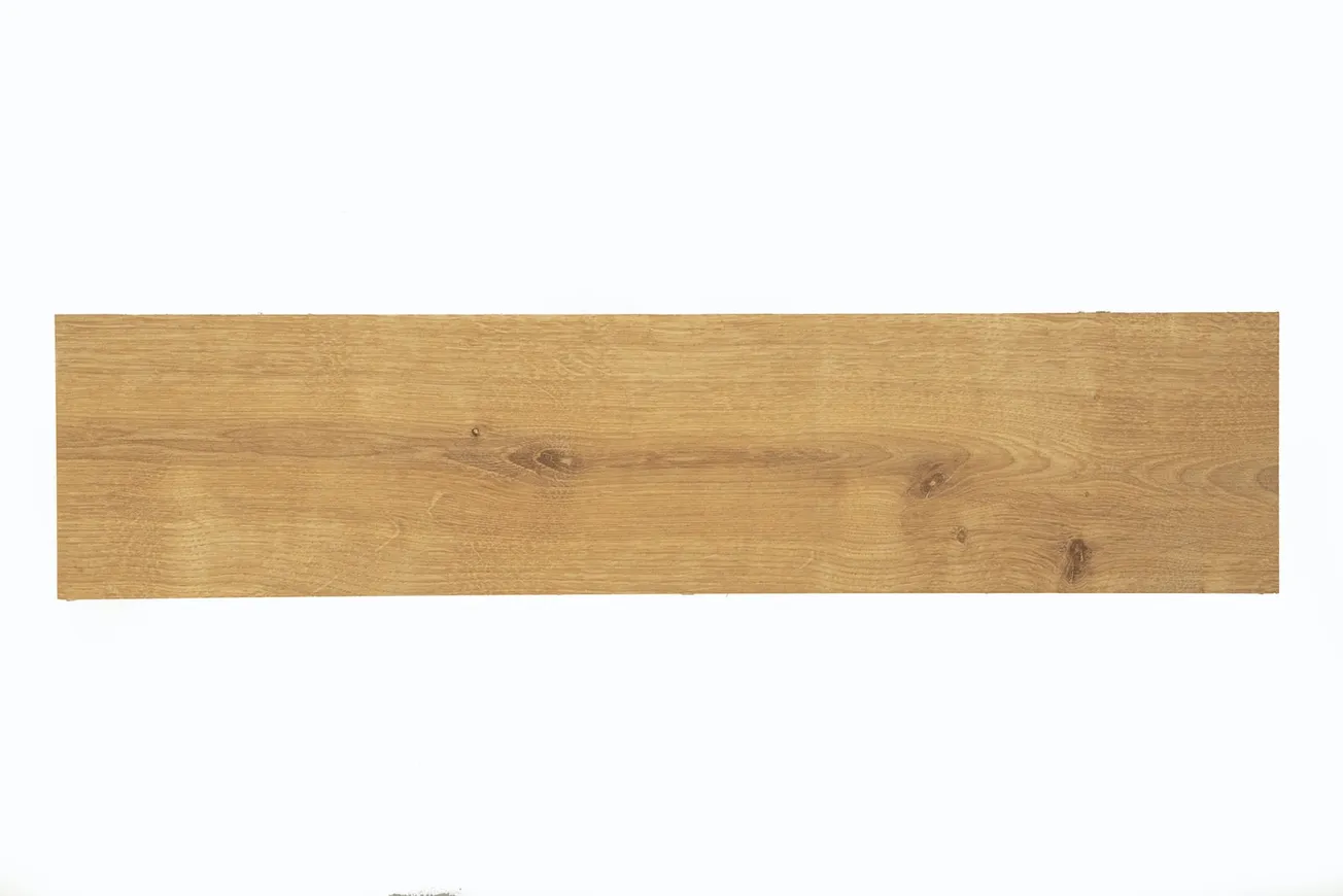 brown wooden plank with white background