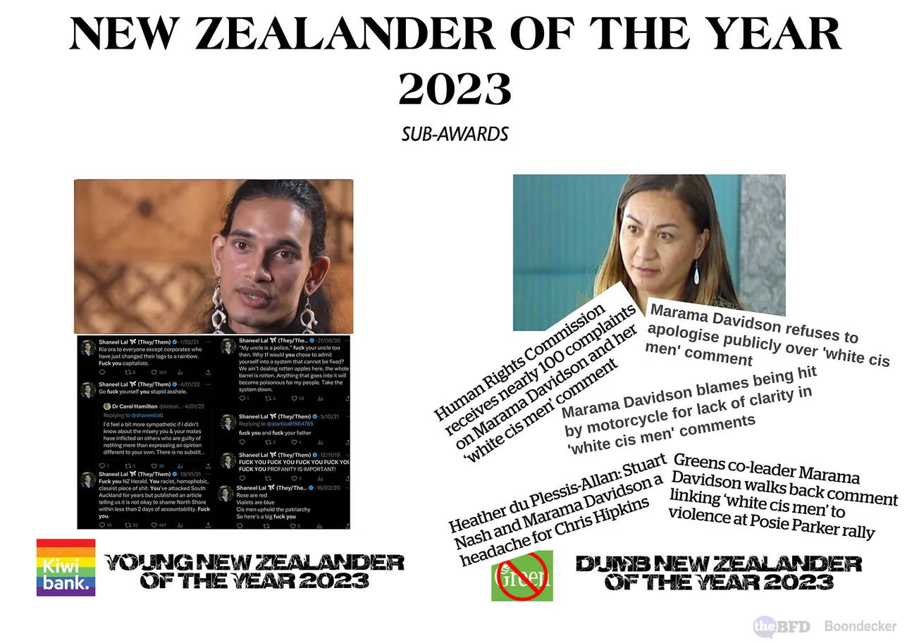 New Zealander of the year LOL!