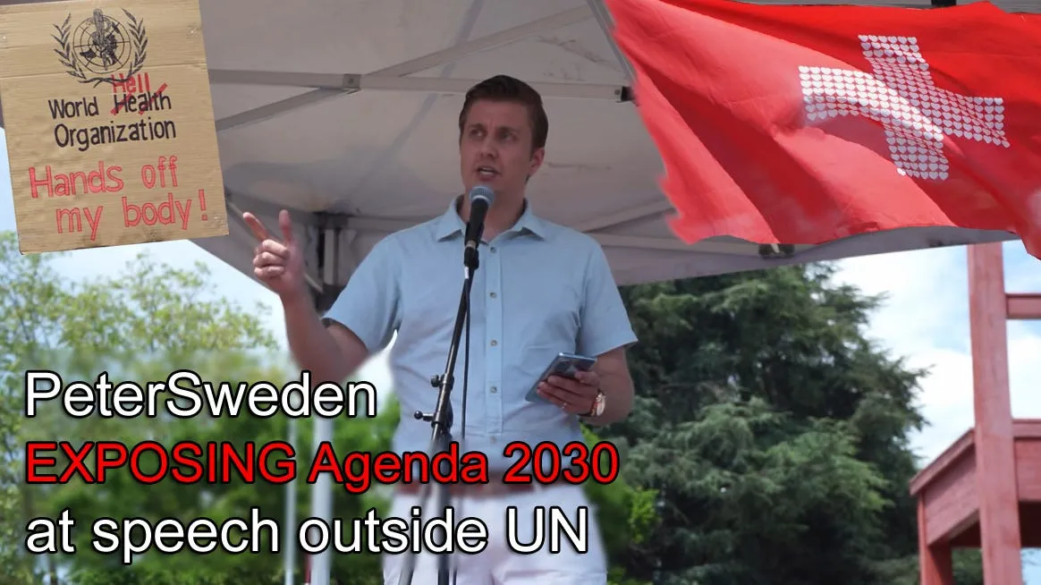 My Speech outside UN Exposing Agenda 2030