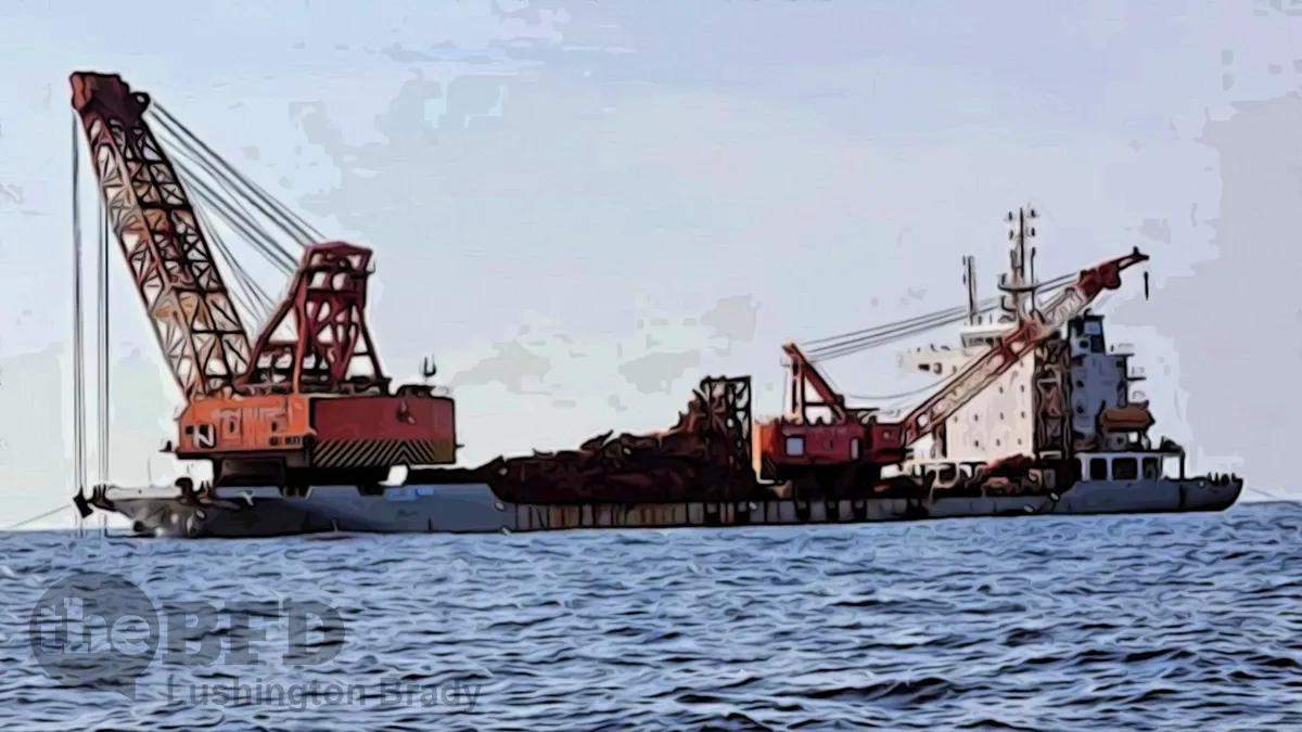 China Loots Steel from War Graves