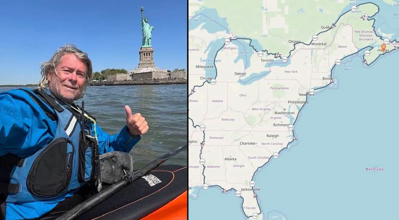 65-Year-Old First Person to Solo Kayak the Greater Loop