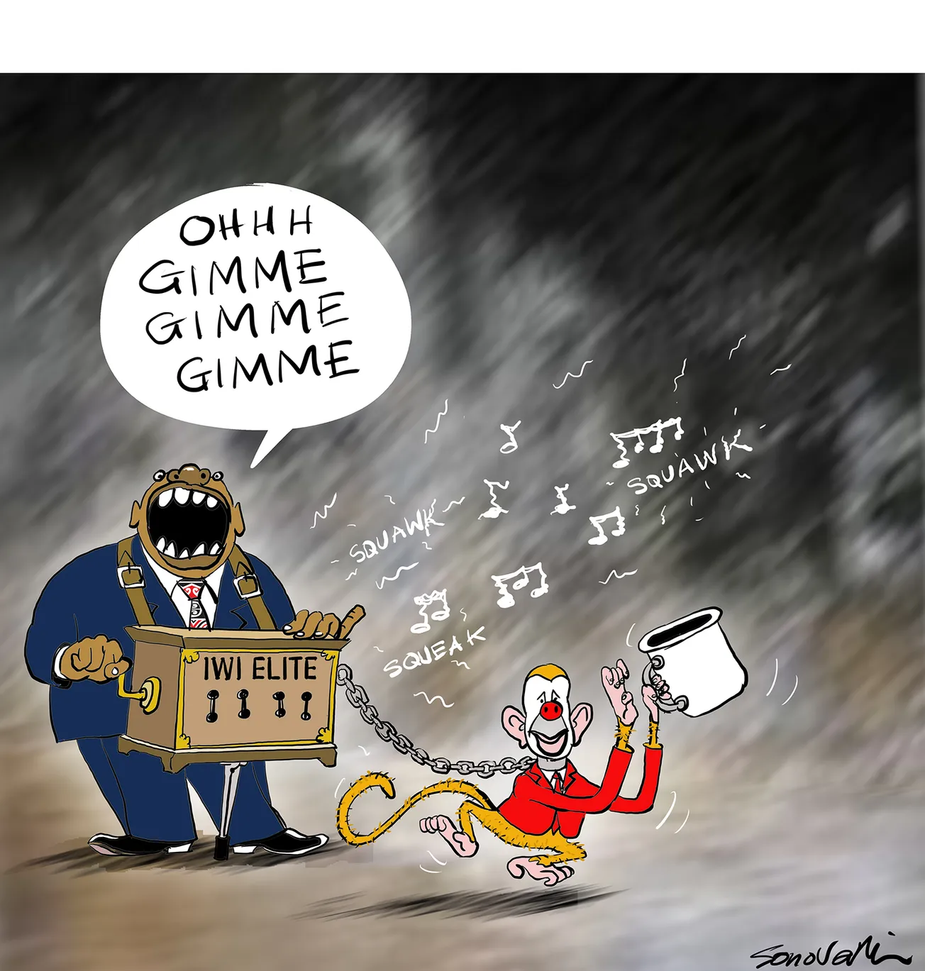 Labour Is the Organ Grinder’s Monkey