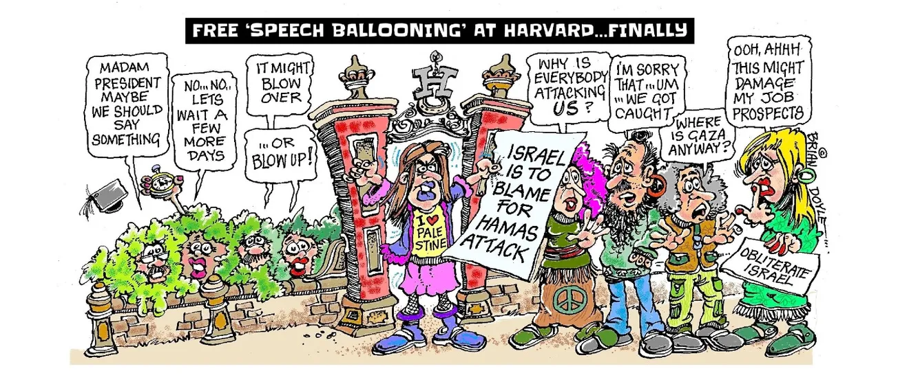 Harvard Chooses to Not Stand Up to Supporters of Terrorism