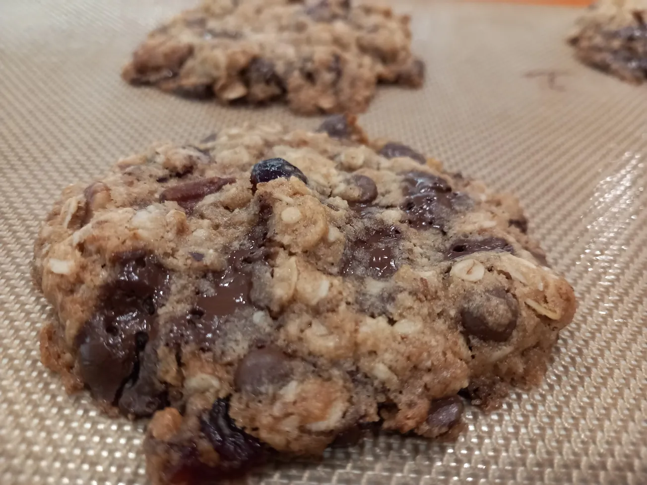 The BFD Food Column: Gluten-Free Oat and Chocolate Chip Biscuits