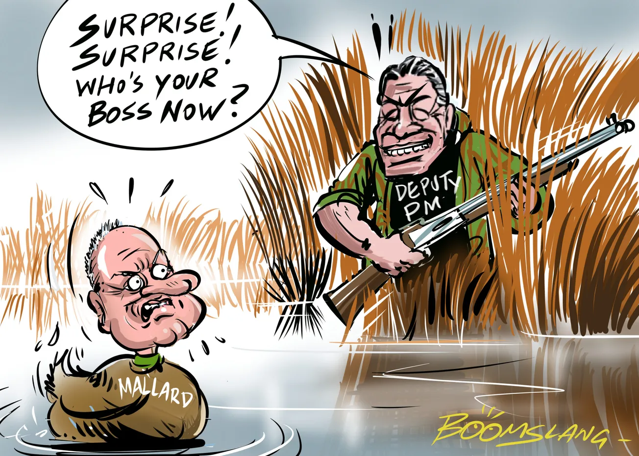 Winston Is Back, Front and Centre