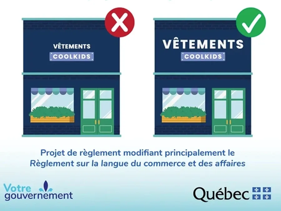 The Push for More French on Signage in Quebec