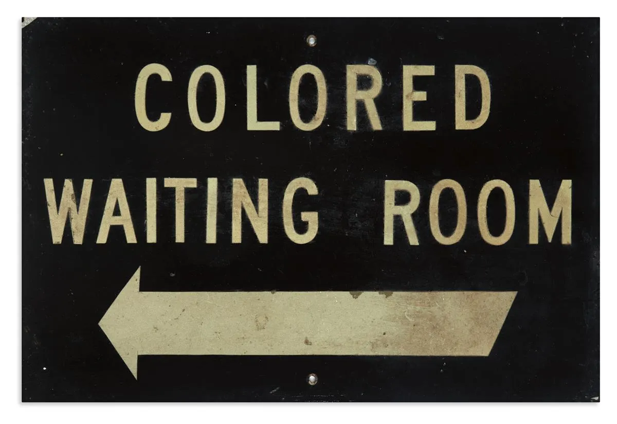 Imagine If the Sign Said ‘Colored Only’